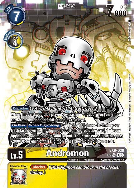 Andromon (SP) - EX9-030 - SR - Foil