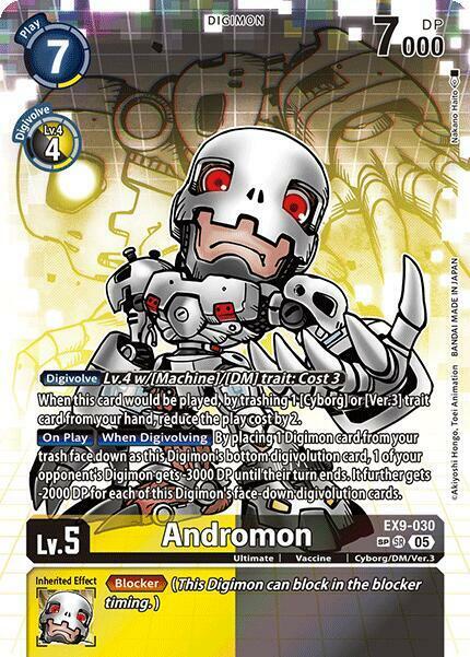 Andromon (SP) - EX9-030 - SR - Foil