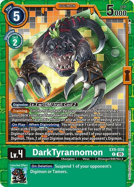 DarkTyrannomon - EX9-039 - C