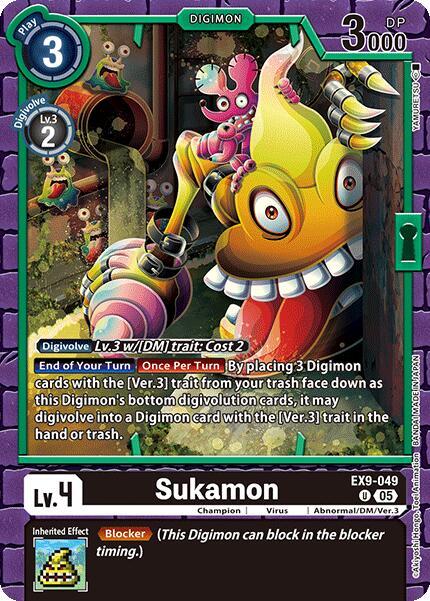 Sukamon - EX9-049 - U