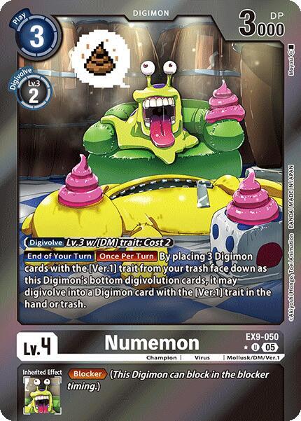 Numemon (Limited Foil) - EX9-050 - U - Foil