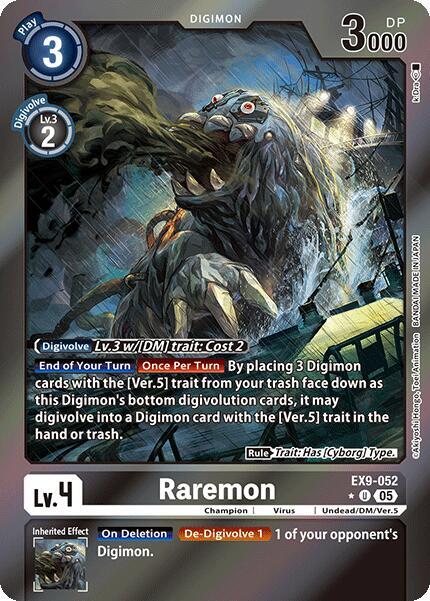 Raremon (Limited Foil) - EX9-052 - U - Foil