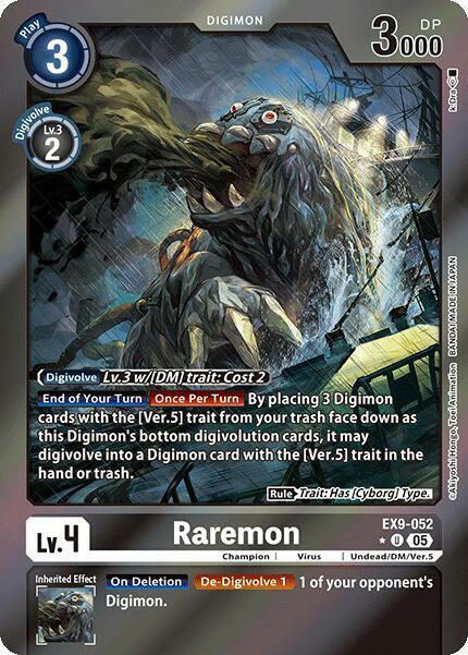 Raremon (Limited Foil) - EX9-052 - U - Foil
