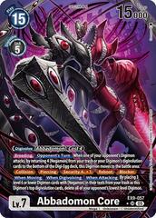 Abbadomon Core (Alternate Art) - EX9-057 - SR - Foil