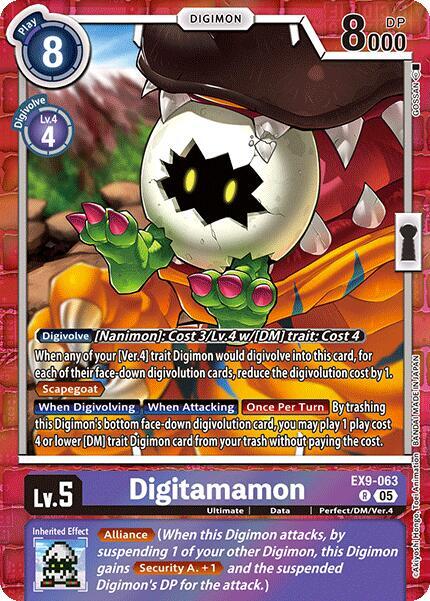Digitamamon - EX9-063 - R - Foil