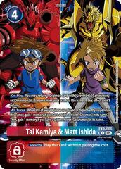 Tai Kamiya & Matt Ishida (Alternate Art) - EX9-066 - R - Foil