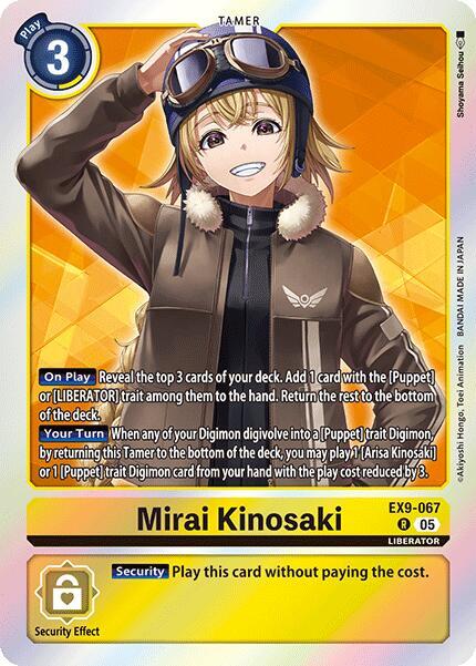 Mirai Kinosaki - EX9-067 - R - Foil