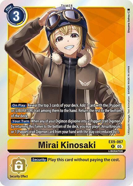 Mirai Kinosaki - EX9-067 - R - Foil