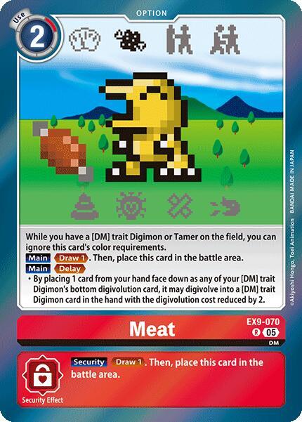 Meat - EX9-070 - R - Foil