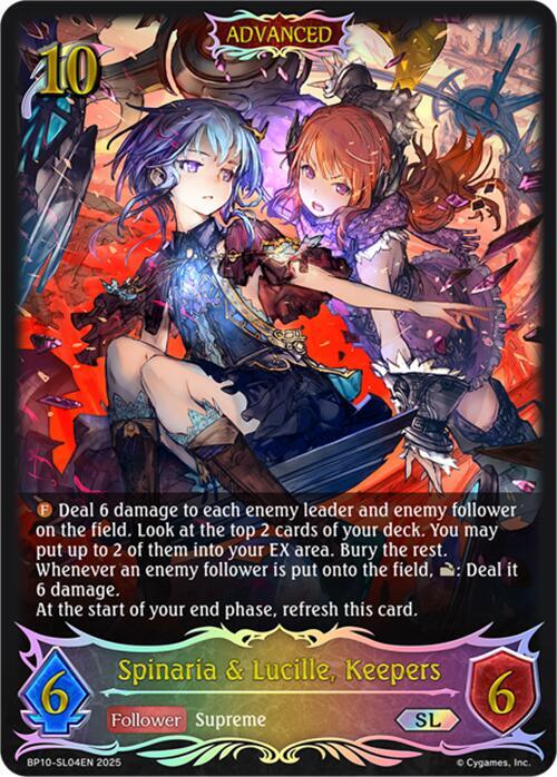 Spinaria & Lucille, Keepers - BP10-SL04EN - SL