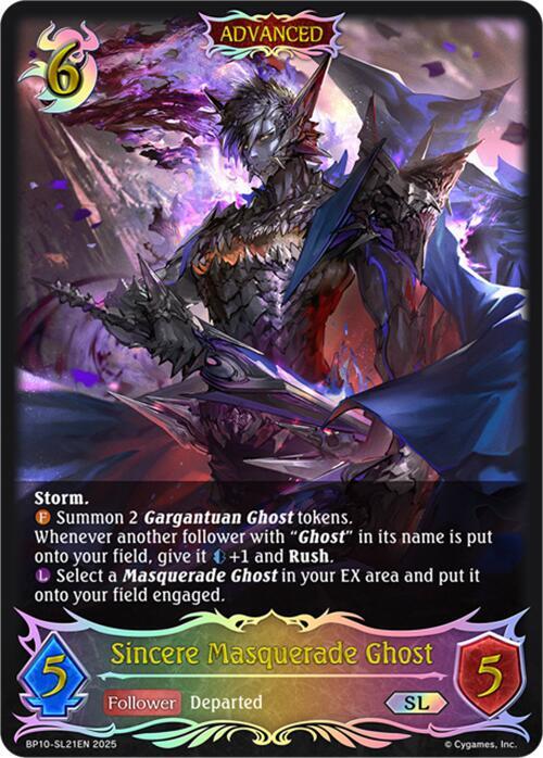 Sincere Masquerade Ghost - BP10-SL21EN - SL