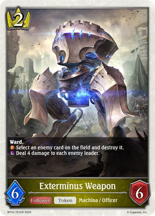 Exterminus Weapon - BP10-T01EN - Leader