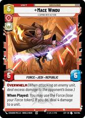 Mace Windu - Leaping into [strong]Action