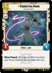 Vernestra Rwoh - Precocious Knight