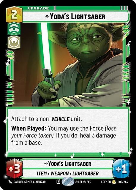 Yodas Lightsaber