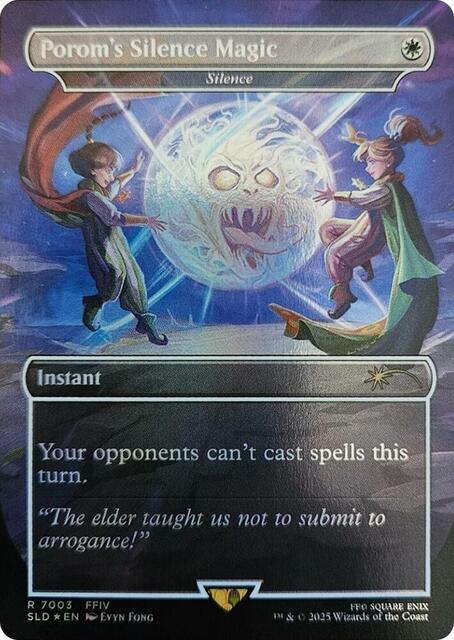 Porom's Silence Magic - Silence - Rainbow Foil