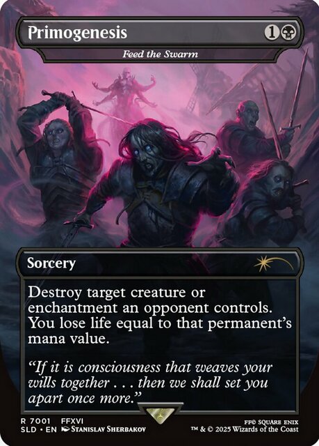 Primogenesis - Feed the Swarm - Rainbow Foil