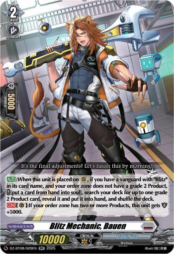 Blitz Mechnanic, Bauen - DZ-BT08/029EN - RR