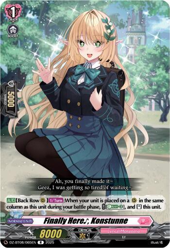 Its Finally Here~ Konstunne - DZ-BT08/065EN - R