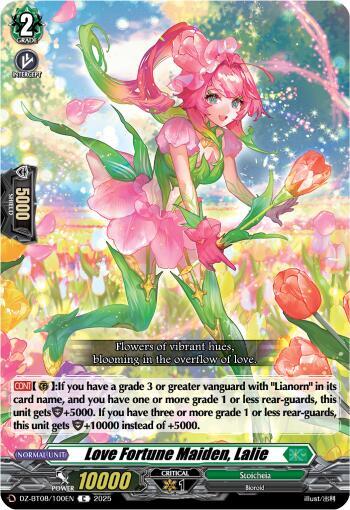 Love Fortune Maiden, Lalie - DZ-BT08/100EN - C