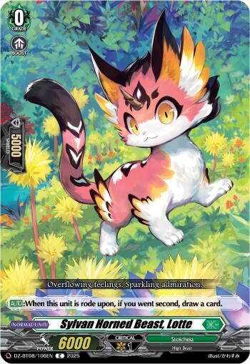 Sylvan Horned Beast, Lotte - DZ-BT08/106EN - C