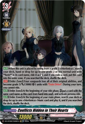 Conflicts Hidden in Their Hearts - DZ-BT08/EX06EN - EXRRR