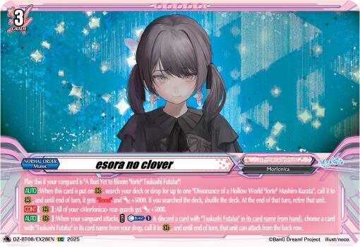 esora no clover - DZ-BT08/EX28EN - EXC