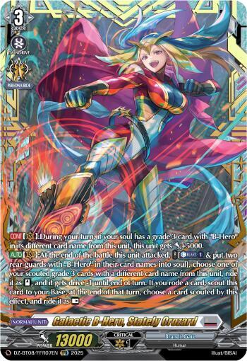 Galatic B-Hero, Stately Crozard - DZ-BT08/FFR07EN - FFR