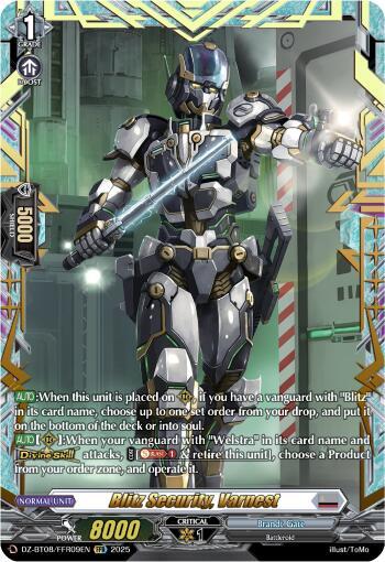 Blitz Security, Varnest - DZ-BT08/FFR09EN - FFR