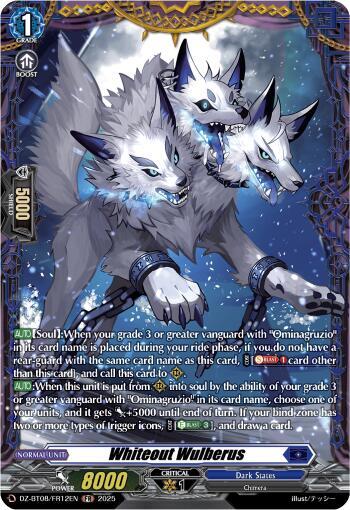 Whiteout Wolfberus - DZ-BT08/FR12EN - FR