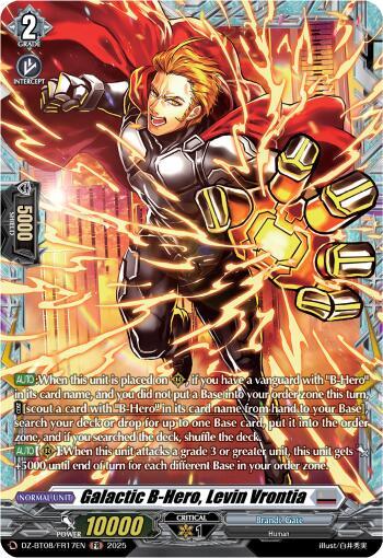 Galatic B Hero, Levin Vrontia - DZ-BT08/FR17EN - FR