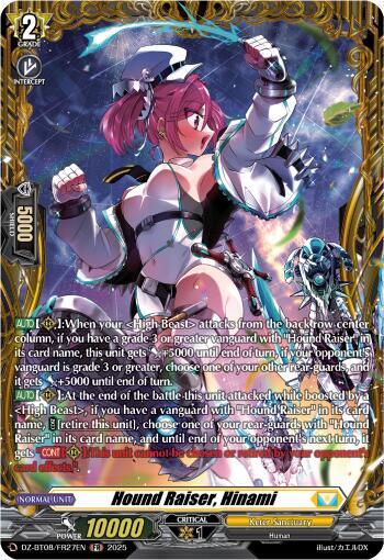 Hound Raiser, Hinami - DZ-BT08/FR27EN - FR