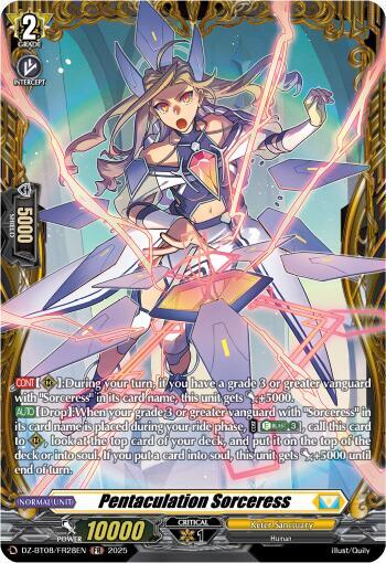 Pentaculation Sorceress - DZ-BT08/FR28EN - FR