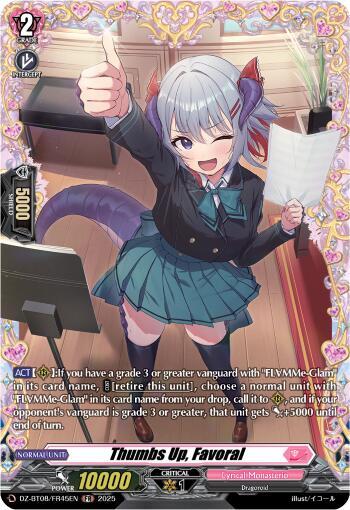 Thumbs Up, Favoral - DZ-BT08/FR45EN - FR