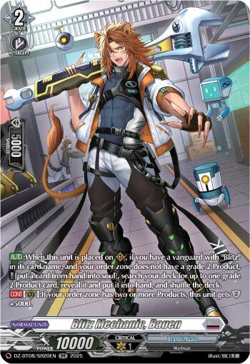 Blitz Mechnanic, Bauen - DZ-BT08/SR20EN - SR