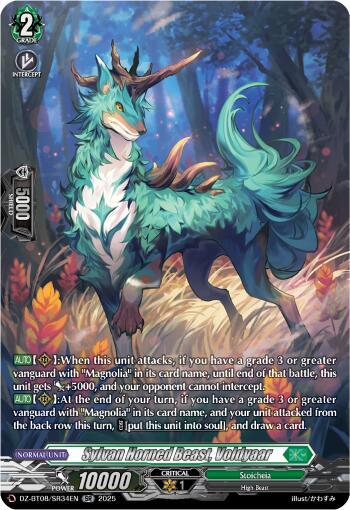 Sylvan Horned Beast,  Voljaar - DZ-BT08/SR34EN - SR