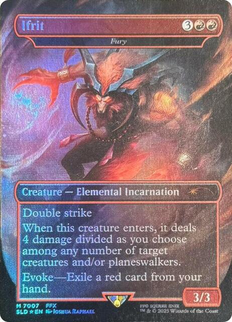 Ifrit - Fury - Rainbow Foil