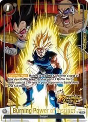 Burning Power of Instinct (Bonus Pack Alternate Art) - FS09-17 - C - Holofoil