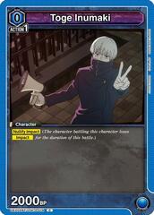 Toge Inumaki (014) (Box Topper Foil) - UEX02BT/JJK-3-014 - Common