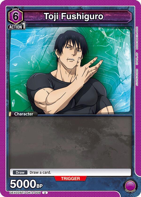 Toji Fushiguro (009) - UEX02BT/JJK-2-009 - Uncommon