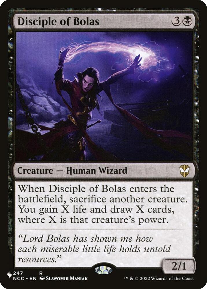 Disciple of Bolas - The List