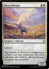 Mesa Unicorn - The List