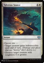 Valorous Stance (VOW) - The List