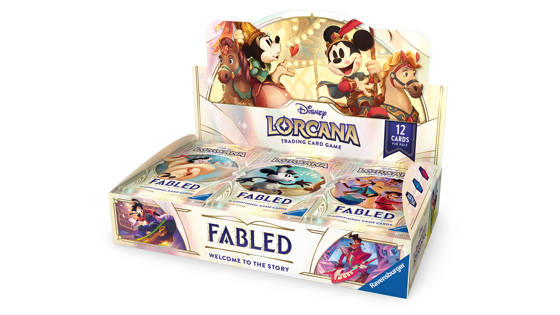 lorcana sealed booster box Disney Lorcana: Fabled - Disney Product super rare Sealed Booster Box Opening of