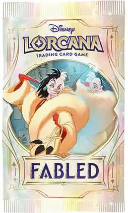 Disney Lorcana - Fabled - Booster Pack - Disney TCGs Lorcana Lorcana Sealed Products - The End Games Disney Lorcana - Fabled - Booster Pack - Disney TCGs Lorcana Lorcana Sealed Products - The End Games