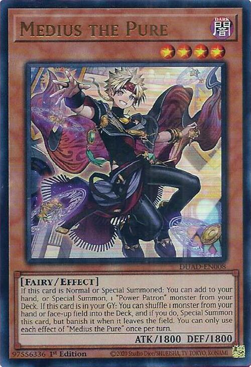 Medius the Pure - DUAD-EN008 - Ultra Rare - 1st Edition