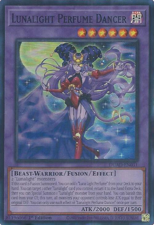 Lunalight Perfume Dancer - DUAD-EN031 - Super Rare - 1st Edition