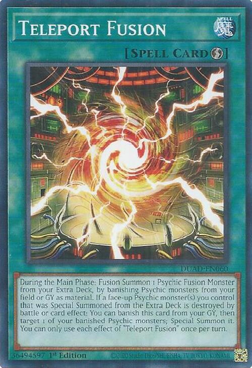 Teleport Fusion - DUAD-EN060 - Common - 1st Edition