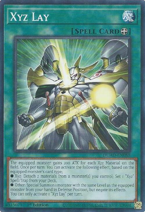 Xyz Lay - DUAD-EN088 - Common - 1st Edition