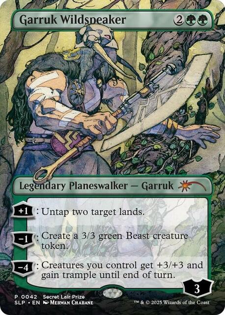 Garruk Wildspeaker (0042) - Foil